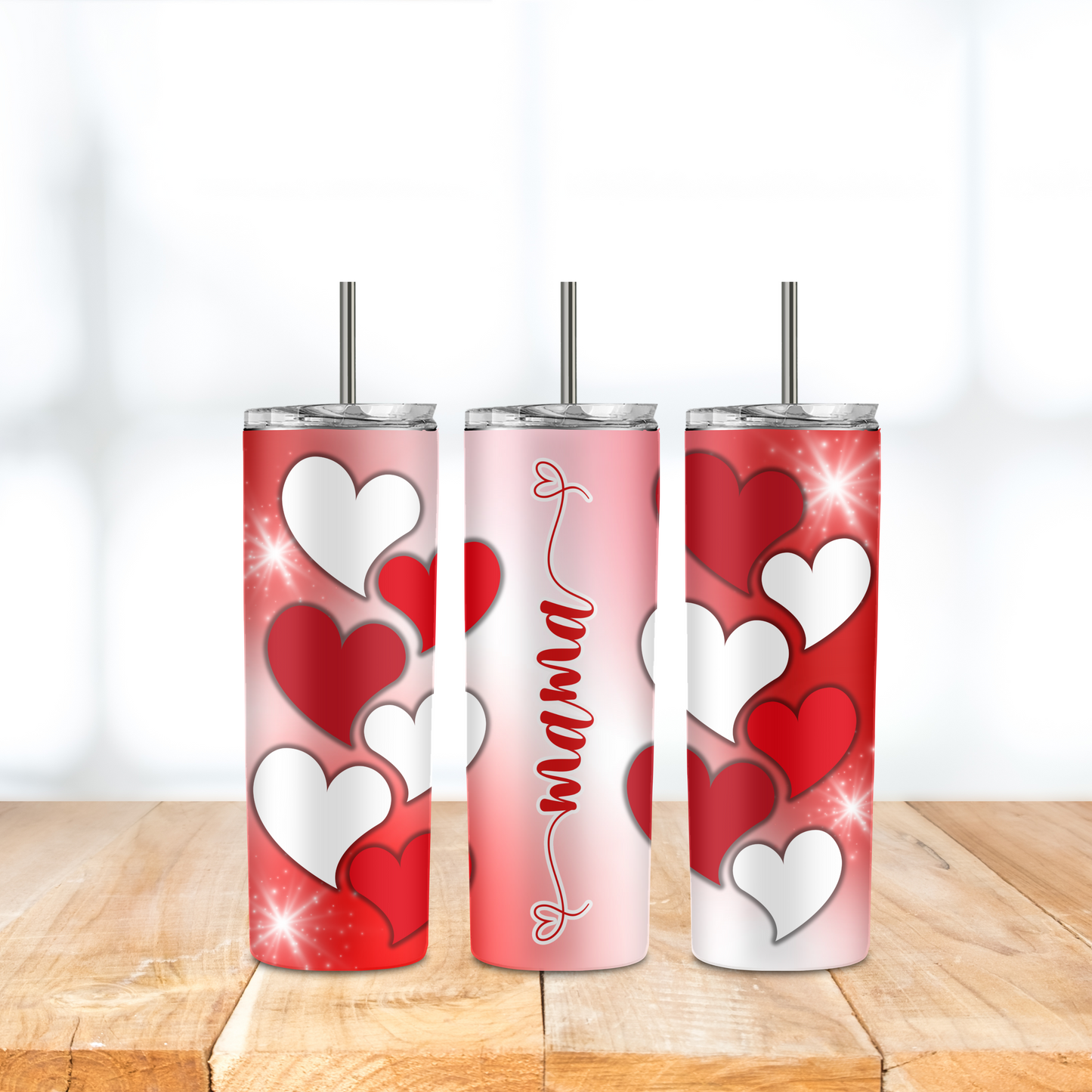 20oz Heart Mama Tumbler